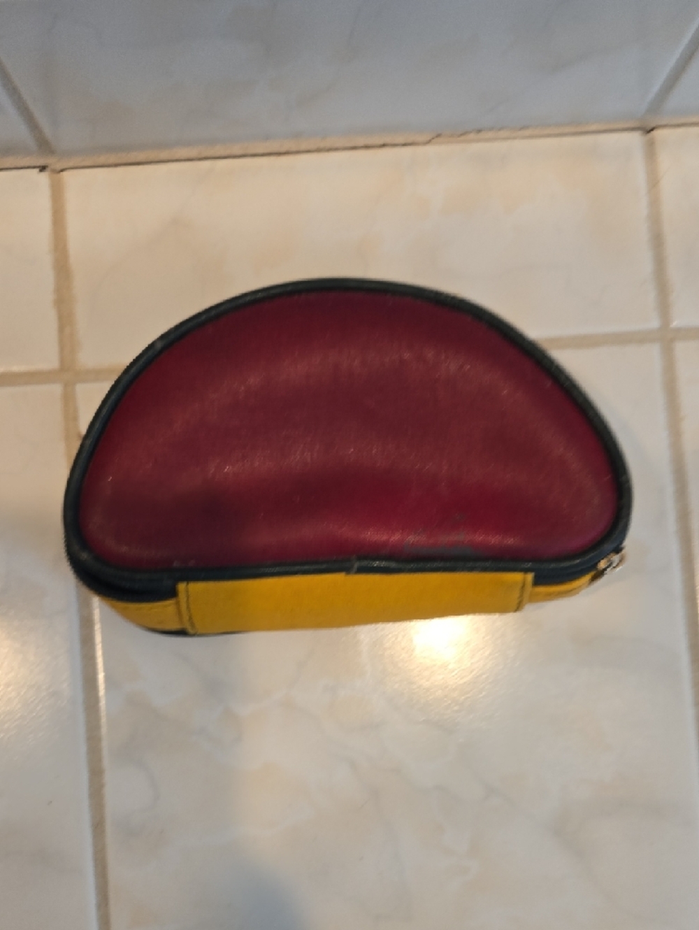 Multicolor Half-Moon Zip Pouch - Picture 3 of 5